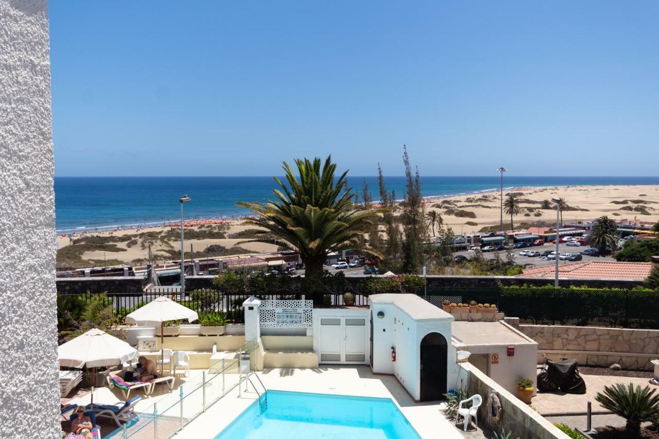 Primera Linea De Playa Del Ingles Y Las Dunas De Maspalomas Экстерьер фото